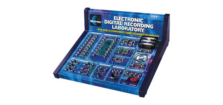 Maxitronix Electronic Digital Recording Laboratory Electronics Project Lab Kit