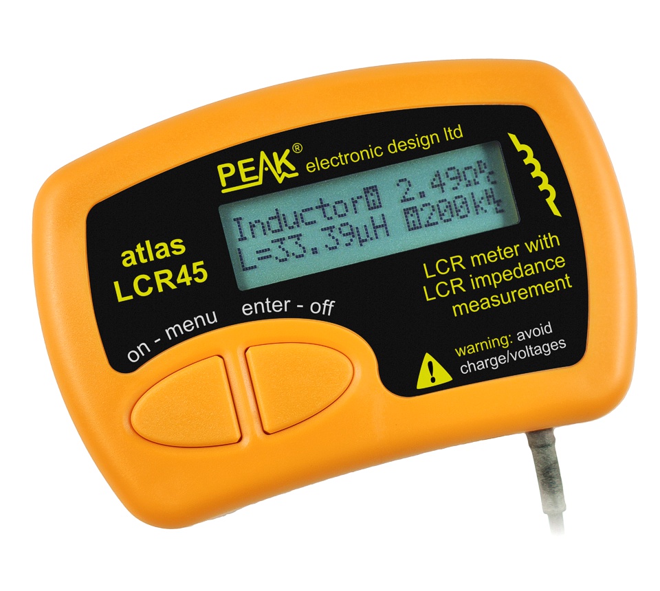 Peak Electronic Design Atlas LCR45 LCR Meter