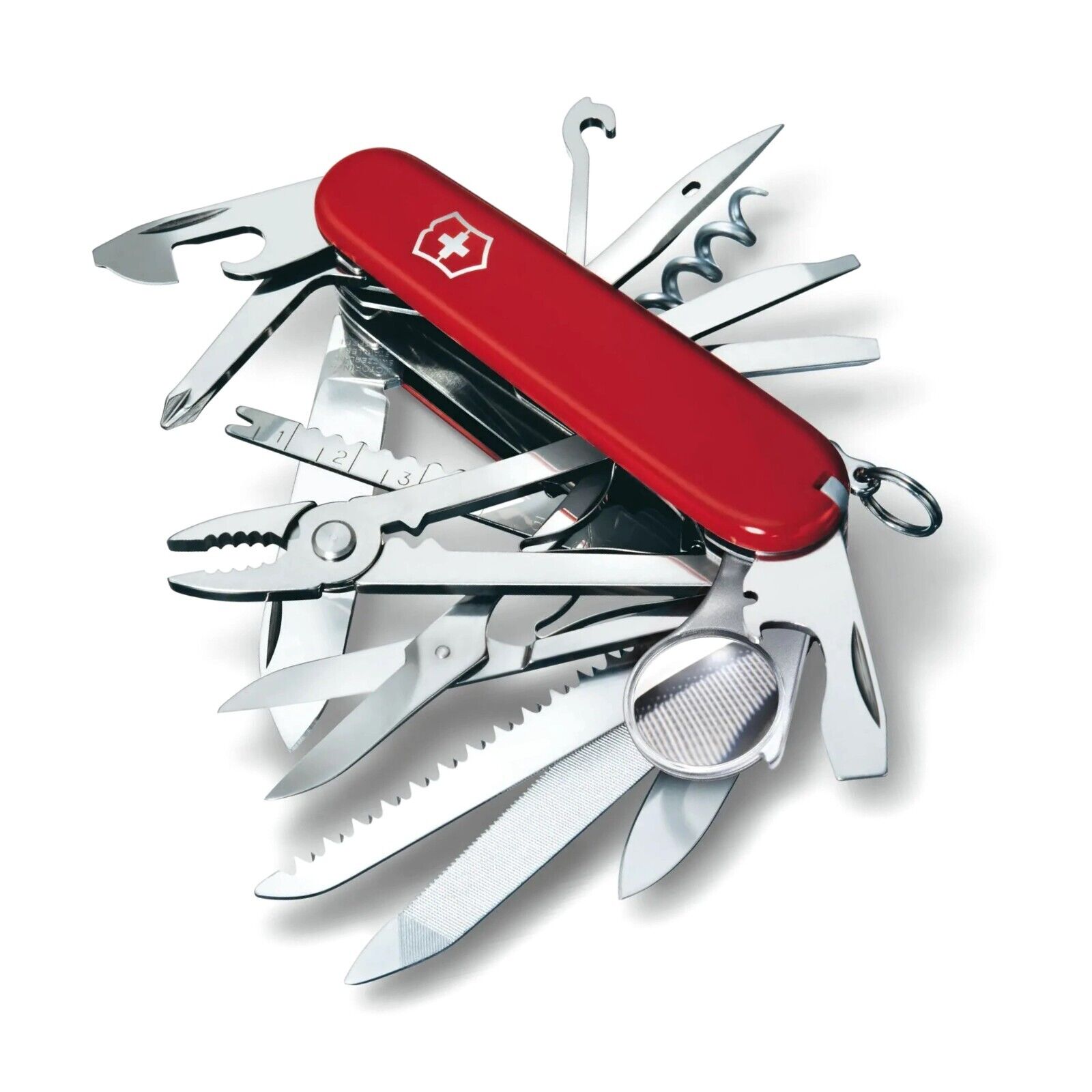 Victorinox Swiss Champ Red Swiss Army Knife Victorinox Swiss Champ Red Swiss Army Knife