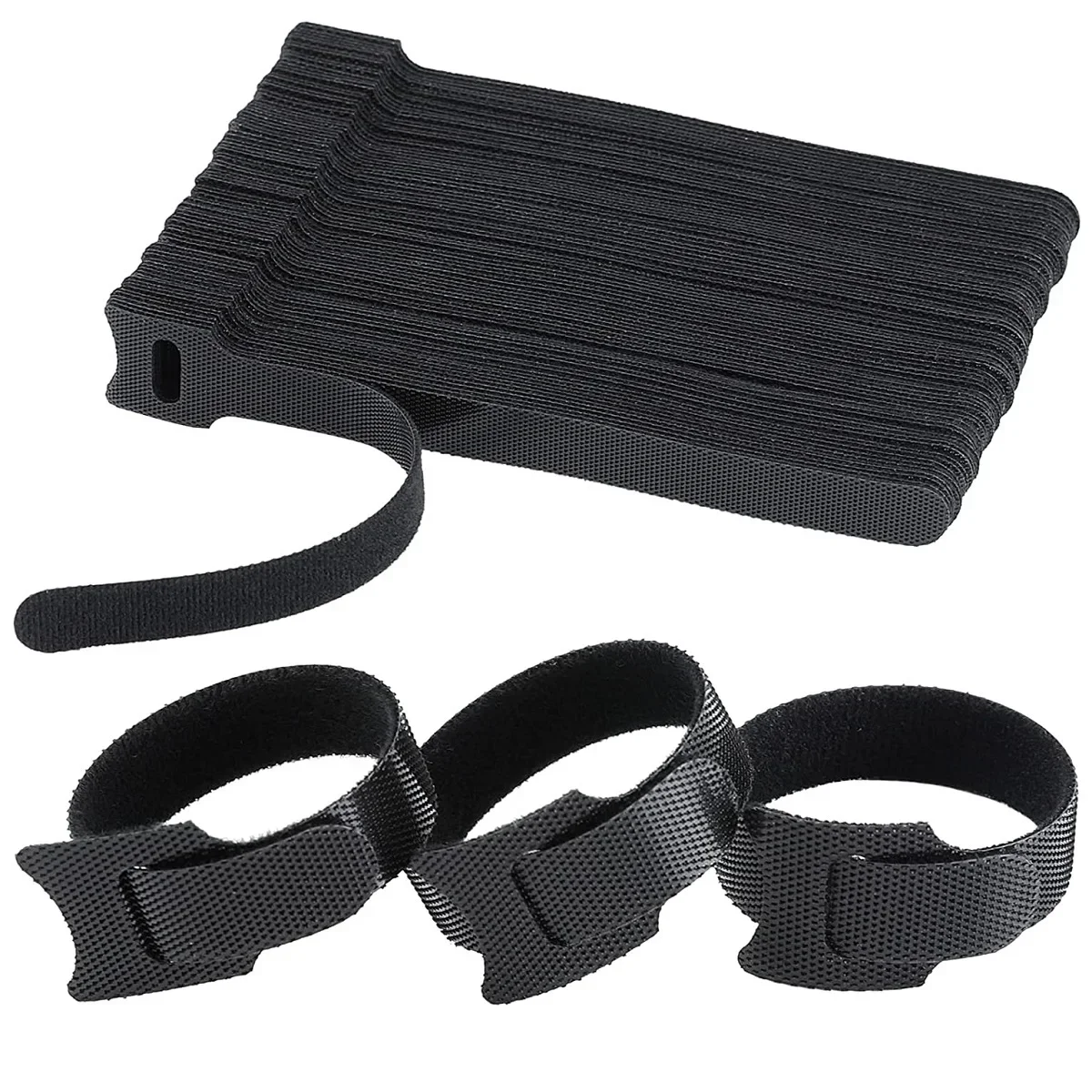 Yum Cha 100pcs Releasable Cable Organizer Yum Cha 100pcs Releasable Cable Organizer