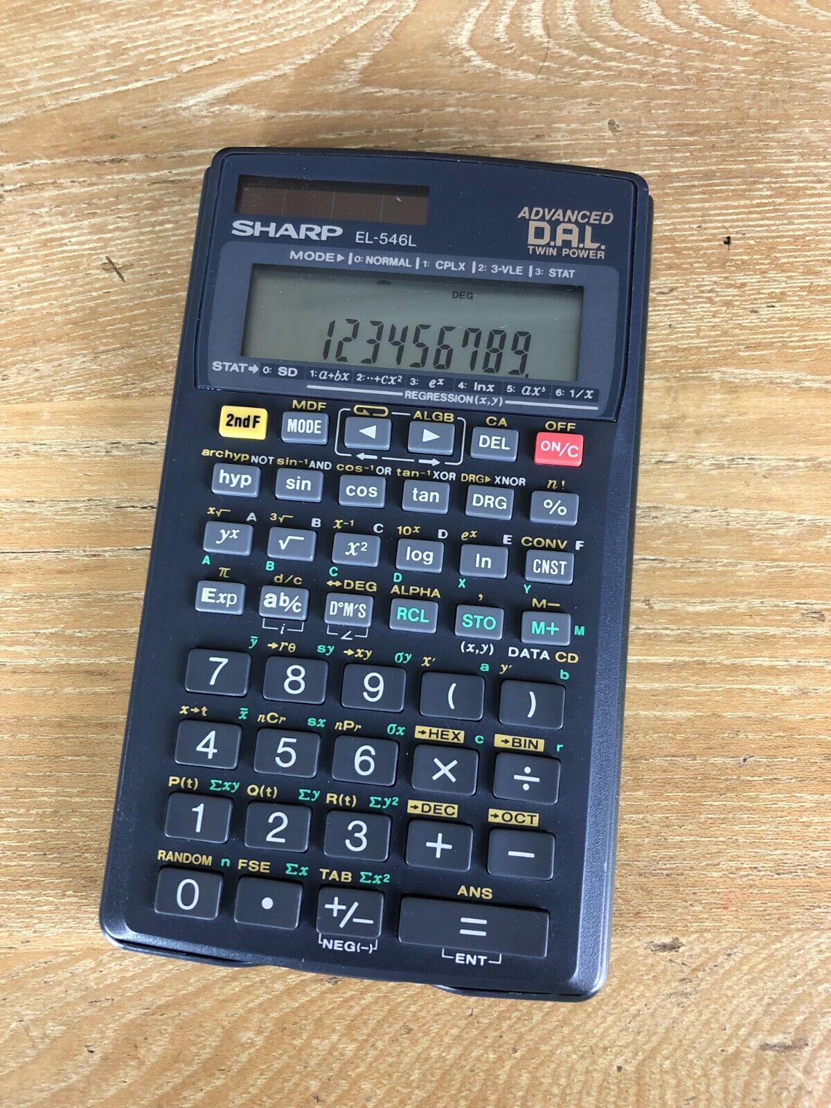 Sharp EL-546L Scientific Calculator Sharp EL-546L Scientific Calculator
