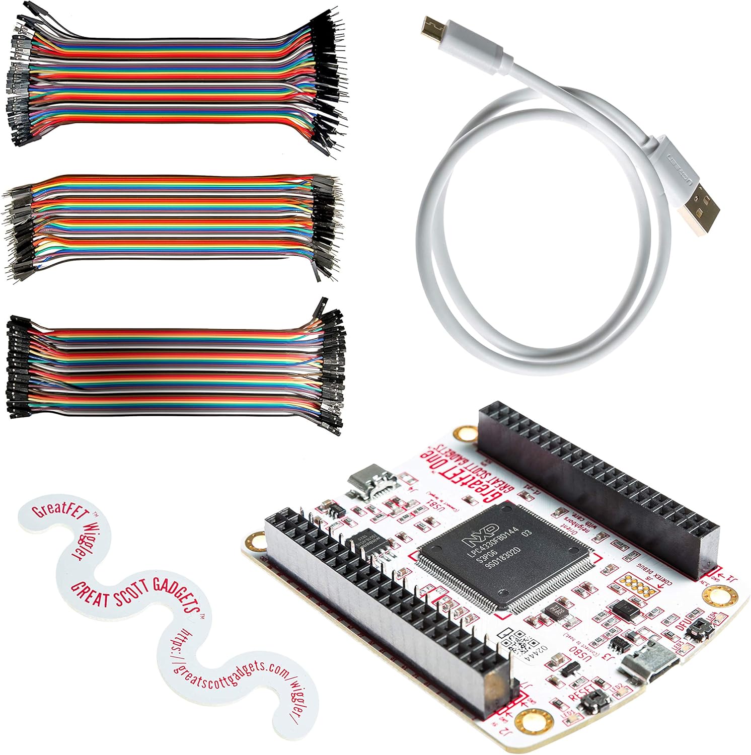 Great Scott Gadgets GreatFET One Bundle Logic Analyzer Great Scott Gadgets GreatFET One Bundle Logic Analyzer