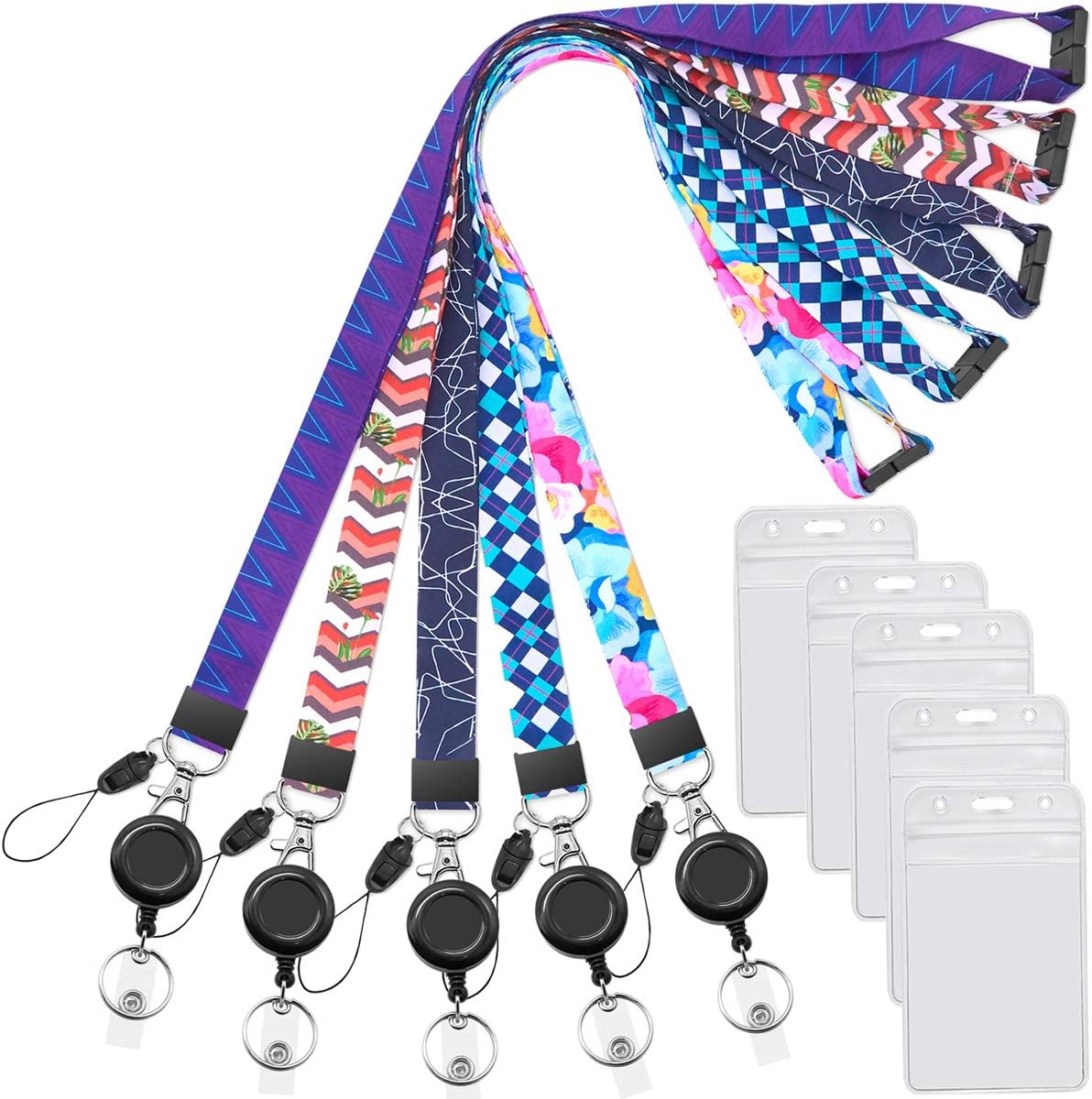 YOUOWO ID Badge Holder YOUOWO ID Badge Holder