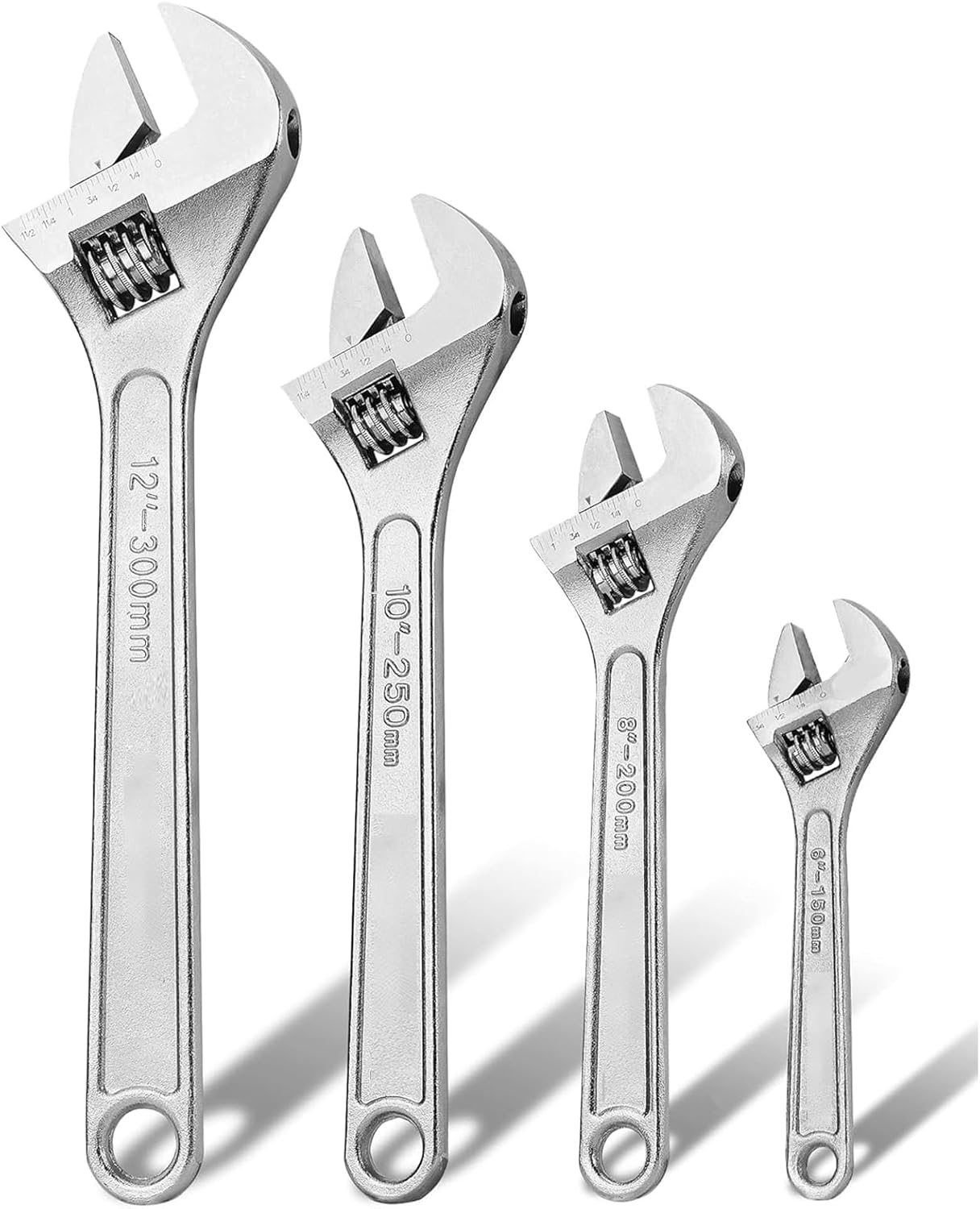 ZZBUY Adjustable Wrench Set