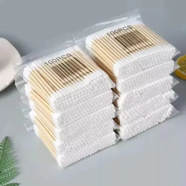 Yum Cha Double-ended Cotton Swabs Yum Cha Double-ended Cotton Swabs