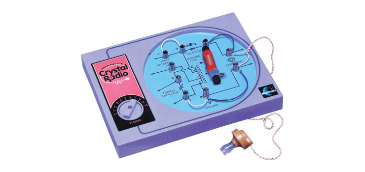 Maxitronix Crystal Radio Kit Electronics Project Maxitronix Crystal Radio Kit Electronics Project