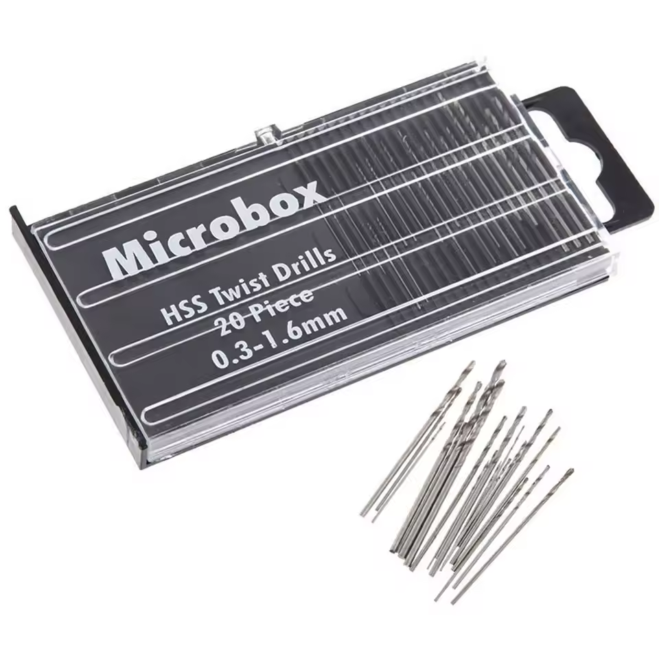 DAZZLEEX 20pcs Precision Drill Bits DAZZLEEX 20pcs Precision Drill Bits