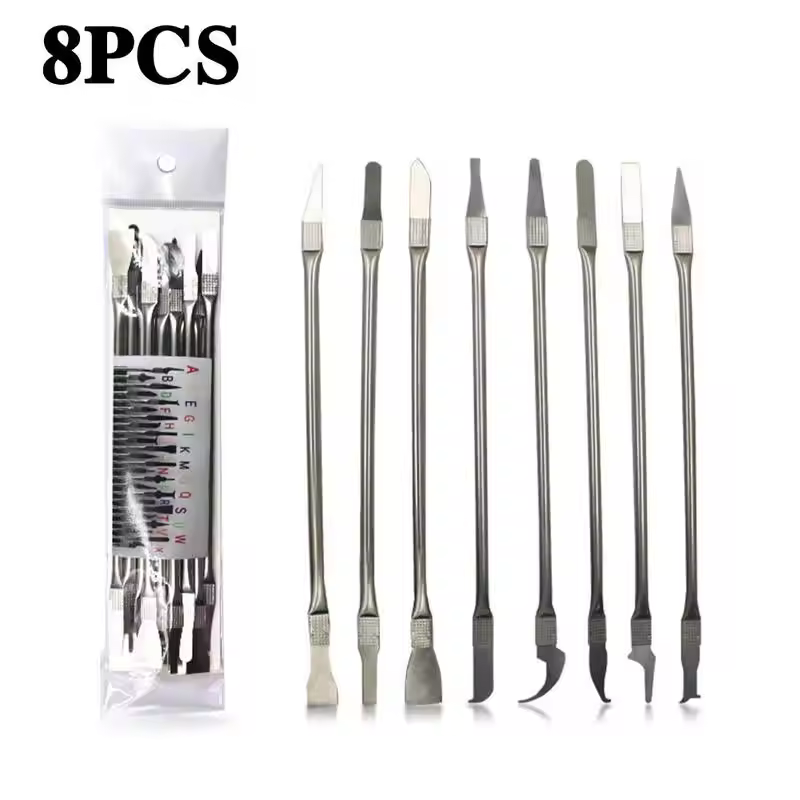 Yum Cha 8pcs Flexible Glue Remover Spudgers