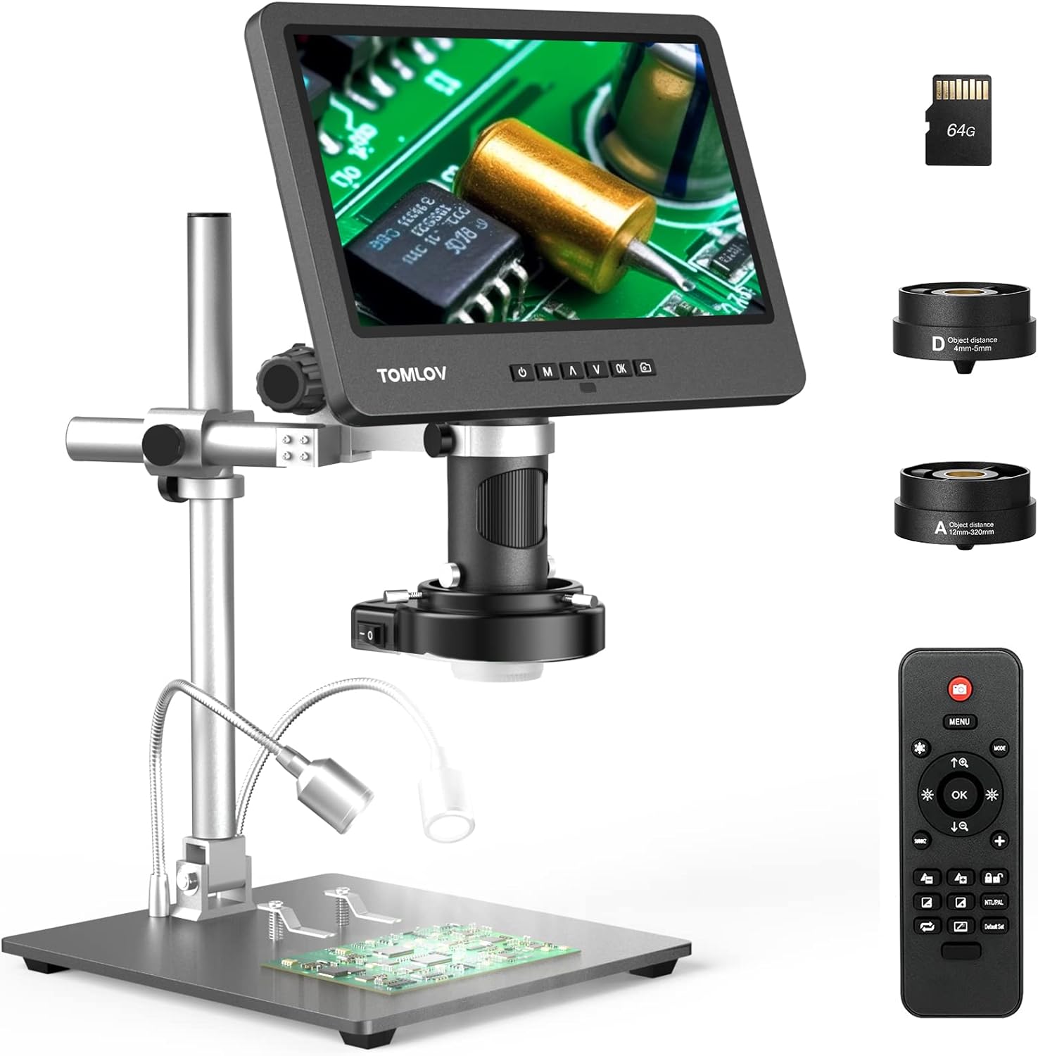 TOMLOV DM602 Pro Digital Microscope