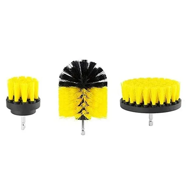 Yum Cha 3pcs Drill Scrub Brush Yum Cha 3pcs Drill Scrub Brush