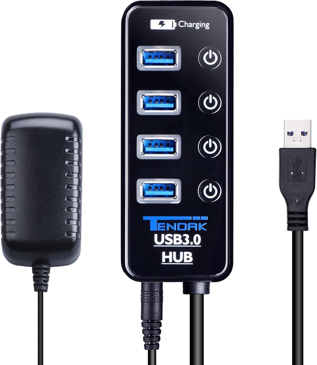 Tendak USB 3.0 Powered 4-Port USB Hub Tendak USB 3.0 Powered 4-Port USB Hub
