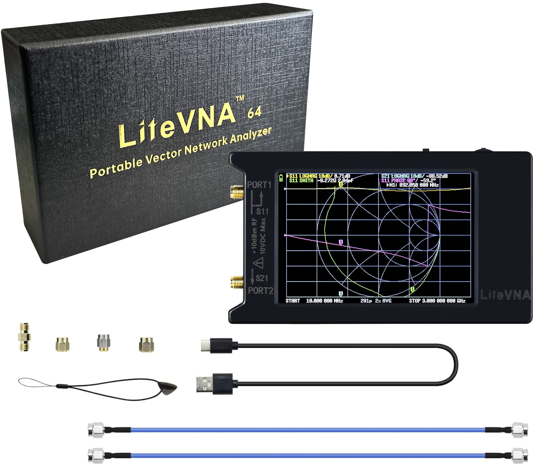 ZeenKo LiteVNA64 Vector Network Analyzer