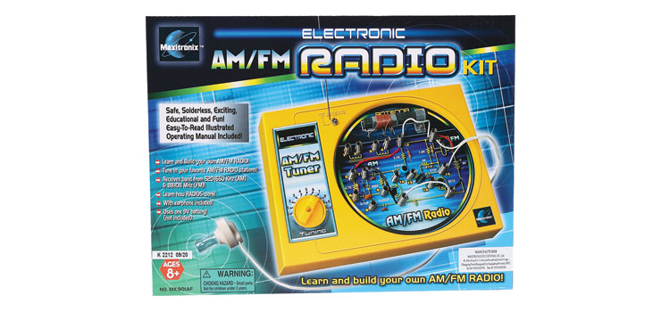 Maxitronix AM/FM Radio Kit Electronics Project Maxitronix AM/FM Radio Kit Electronics Project