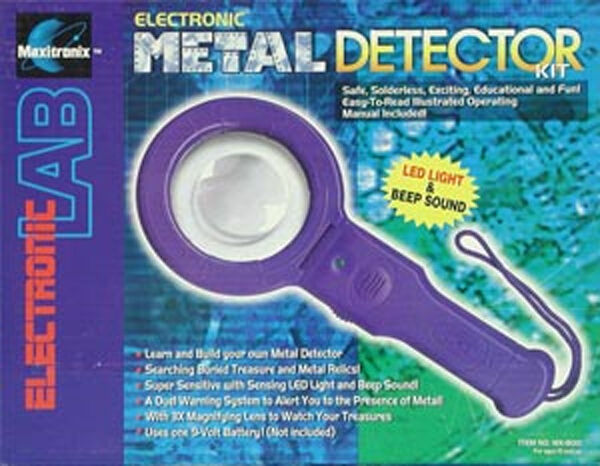 Maxitronix Electronic Metal Detector Kit Electronics Project