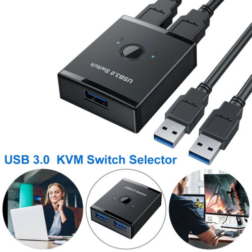 Yum Cha USB 3.0 2-Port USB Switch