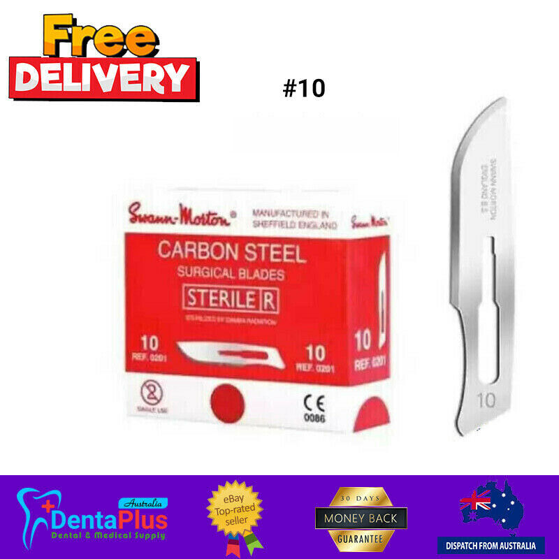 Swann & Morten 20pcs No.10 Scalpel Blade Swann & Morten 20pcs No.10 Scalpel Blade