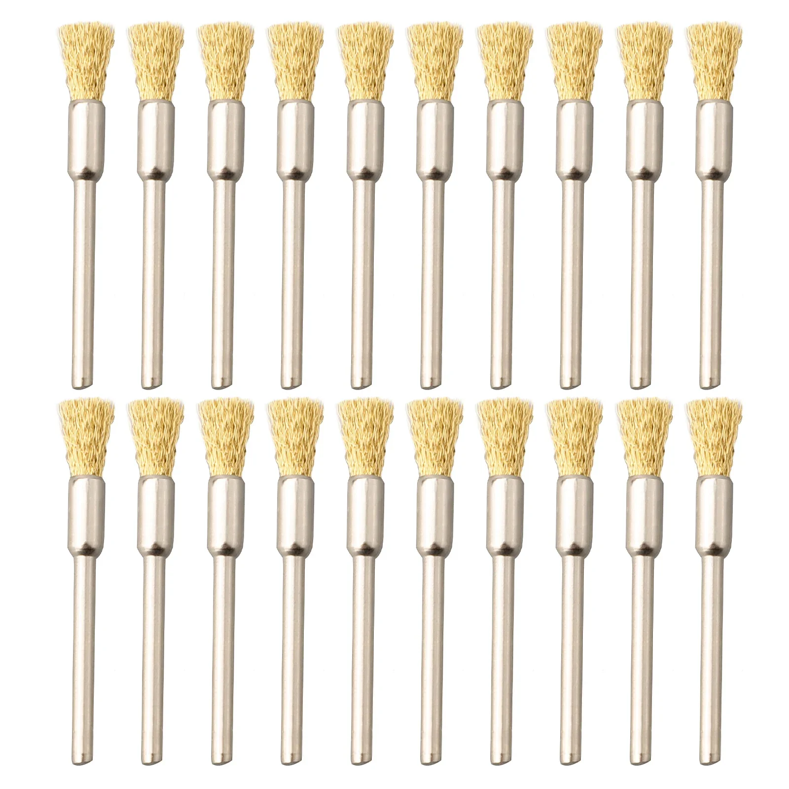 VIBRATITE 5mm Brass Rotary Wire Brush VIBRATITE 5mm Brass Rotary Wire Brush