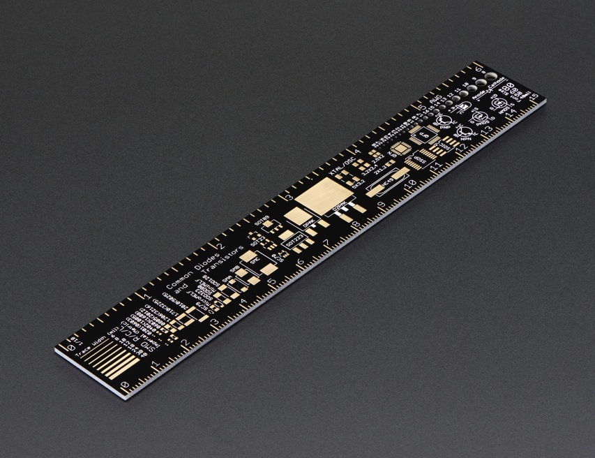 Adafruit One PCB to Ruler Them All Ruler Adafruit One PCB to Ruler Them All Ruler